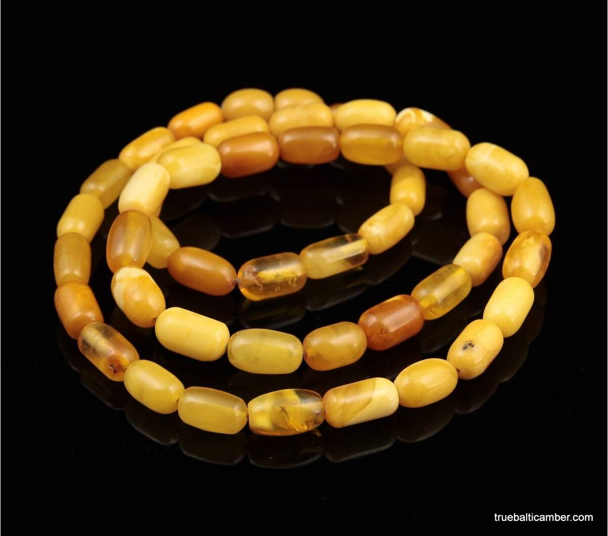 Natural Baltic Amber Adult Overlapping Necklaces Mixed Color Lot 10 Wholesale 