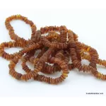 10 Raw NUGGETS Baltic amber adult strech bracelets