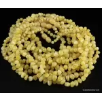 10 Butter BAROQUE Baby teething Baltic amber necklaces