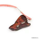 Natural Baltic amber - strap charm dangle