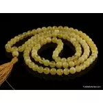 Tibetan Buddhist Mala Prayer 108 Baltic amber butter beads
