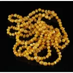 10 Butter BAROQUE Baltic amber adult bracelets 20cm