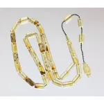 Islamic 33 BARREL Prayer BALTIC AMBER Beads Muslim Rosary