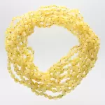 10 Raw OLIVES Baltic amber wholesale adult necklaces 45cm