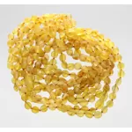 10 Raw Baltic Amber Anklets Bracelets 25cm