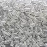 100 Twist screw clear clasps