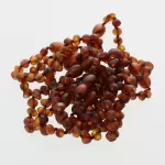 10 Raw Cognac BAROQUE Baltic amber teething bracelets 14cm