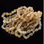 10 Raw Honey BEANS Baltic amber adult bracelets 19cm