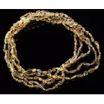 5 Honey BEANS Baltic amber adult necklaces 55cm