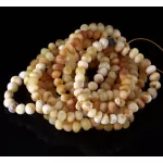 10 Raw Butter BAROQUE Baltic amber adult stretch bracelets 18cm