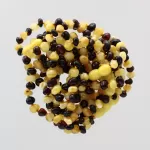 10 Big Multi BAROQUE Baltic amber teething bracelets 16cm