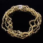 5 Lemon BEANS Baltic amber adult wholesale necklaces 46cm
