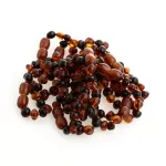 10 Multi BAROQUE Baltic amber teething bracelets 12cm