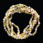 5 Raw Lemon Gems Baltic Amber teething necklaces 33cm