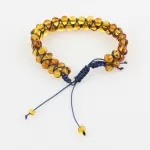 Shamballa Baltic Amber Bracelet for Adults