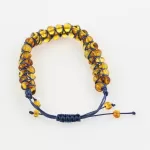 Shamballa Baltic Amber Bracelet for Adults
