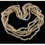5 Butter BAROQUE beads Baltic amber adult necklaces 65cm