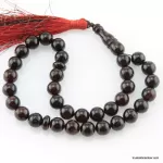 Islamic 33 ROUND beads prayer PRESSED Baltic amber rosary