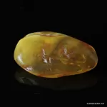 Vintage Baltic amber brooch