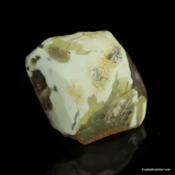 Vintage Baltic amber brooch