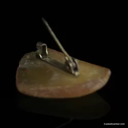 Vintage Baltic amber brooch