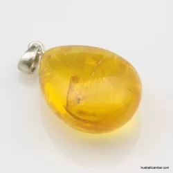Honey Baltic amber DROP pendant