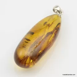 Honey Baltic amber DROP pendant