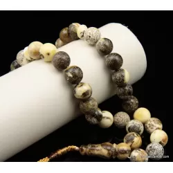 Islamic 33 Baltic amber Prayer 13MM ROUND beads