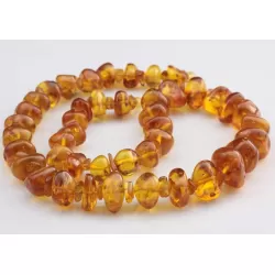 Vintage Baltic amber necklace and bracelet 120g set