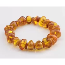 Vintage Baltic amber necklace and bracelet 120g set
