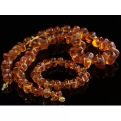 Vintage Baltic amber necklace and bracelet 120g set
