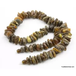 Large HEALING Baltic amber beads necklace 23in