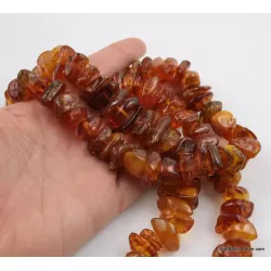Large Vintage Baltic amber necklace 158g 31in