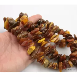 Large Vintage Baltic amber necklace 190g 32in