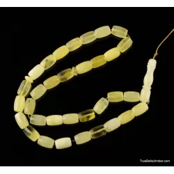 Islamic 33 BARREL Prayer BALTIC AMBER Beads Muslim Rosary