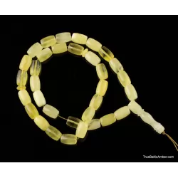 Islamic 33 BARREL Prayer BALTIC AMBER Beads Muslim Rosary