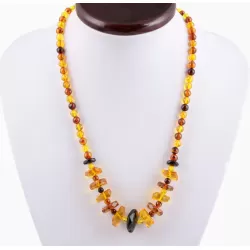 Composition Baltic amber necklace 19in
