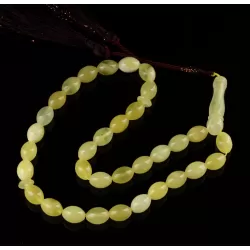 Islamic 33 OLIVE Prayer BALTIC AMBER Beads Muslim Rosary