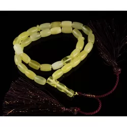 Islamic 33 BARREL Prayer BALTIC AMBER Beads Muslim Rosary