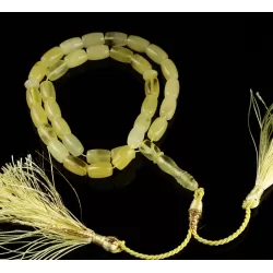 Islamic 33 BARREL Prayer BALTIC AMBER Beads Muslim Rosary