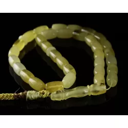 Islamic 33 BARREL Prayer BALTIC AMBER Beads Muslim Rosary