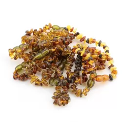 10 CHIPS Baltic amber teething bracelets