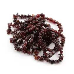 10 Ruby CHIPS Baltic amber teething bracelets