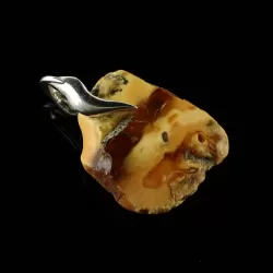Vintage Butterscotch Natural Baltic Amber Pendant