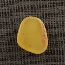 Butter Baltic Amber Piece Amulet Pendant