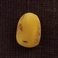 Butter Baltic Amber Piece Amulet Pendant