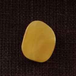 Butter Baltic Amber Piece Amulet Pendant