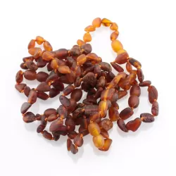 10 BEANS Baltic amber teething bracelets 14cm
