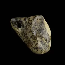 Baltic Amber Medallion pendant with hole