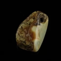 Baltic Amber Medallion pendant with hole